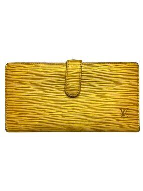 Louis Vuitton Continental Viennois Epi Line Wallet Leather
